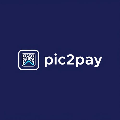 AI Design for a logo for payment app through scanning qr..app name is pic2pay some other relavant logos few more attractive ones 