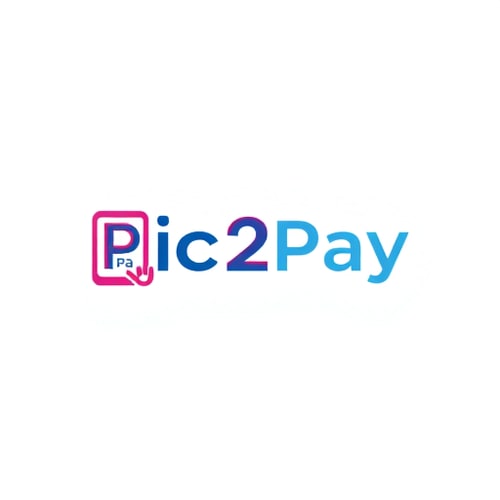 AI Design for a logo for payment app through scanning qr..app name is pic2pay some other relavant logos few more attractive ones