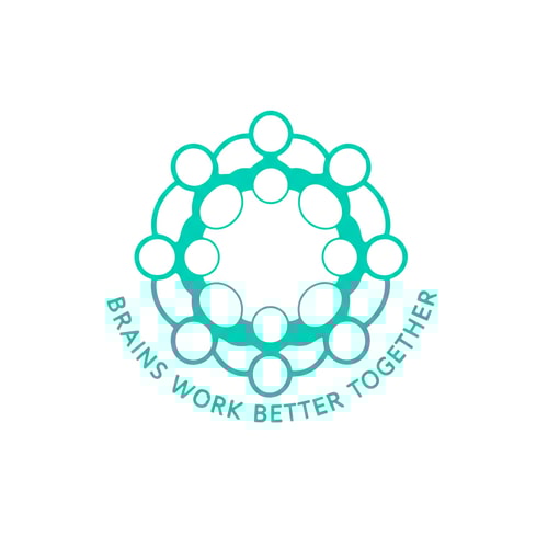 AI Design for make background transparent and use just teal colour logo has to be visible on white background