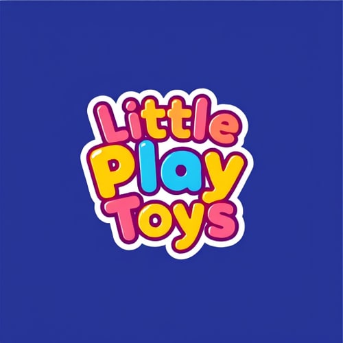 AI Design for Design a 3D logo for my toy & gift store. Business name - Little Play Toys 