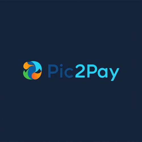 AI Design for Let’s get creative and make Pic2Pay stand out with a unique and meaningful logo that represents innovation and simplicity in digital payments.