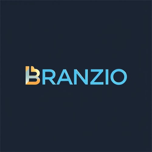 AI Design for i need a logo for graphic design company the company name is branzio 