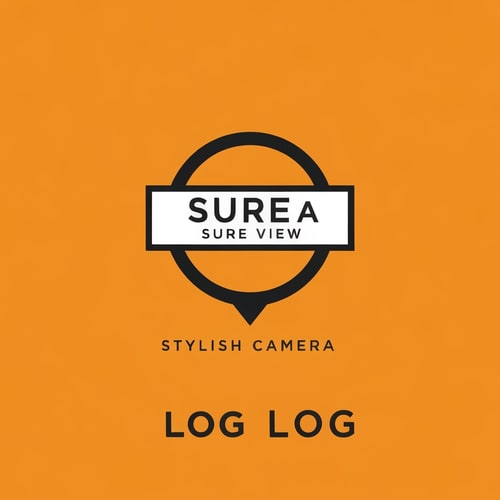 AI Design for CREATE A LOGO FOR SURE VIEW STYLISH CAMERA