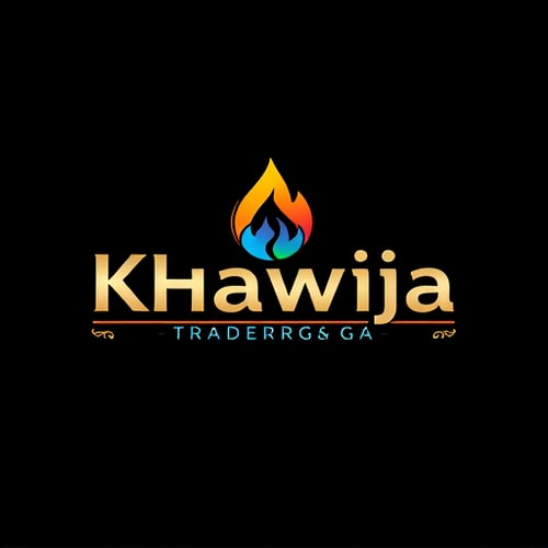 AI Design for make a logo for my company company description. we are working in petroleum gas, my company name is khawaja traders and distributor. give me three to four options also create letterhead for me as well