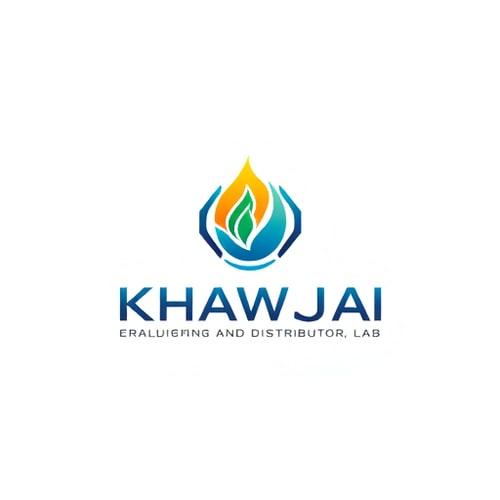 AI Design for make a logo for my company company description. we are working in petroleum gas, my company name is khawaja traders and distributor. give me three to four options also create letterhead for me as well