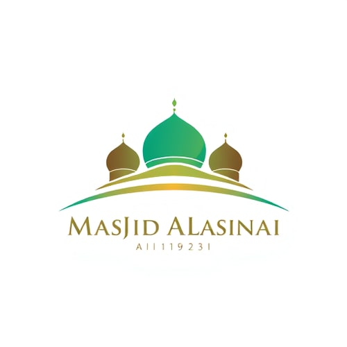 AI Design for Masjid AL hassnai logo