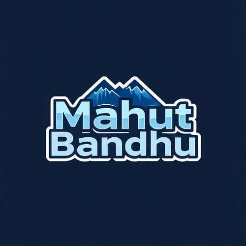 AI Design for Make a 3d logo with the word ' Mahut Bandhu' and MB