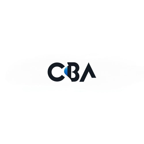 AI Design for i want a logo not with name but logo to reprenst codeing with short name like CBA