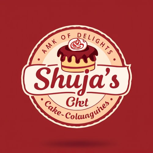 AI Design for shuja's cake delights