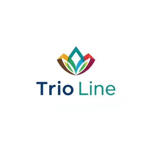 AI Design for logo of "Trio Line" for kurtha