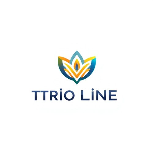 AI Design for logo of "Trio Line" with fancy logo