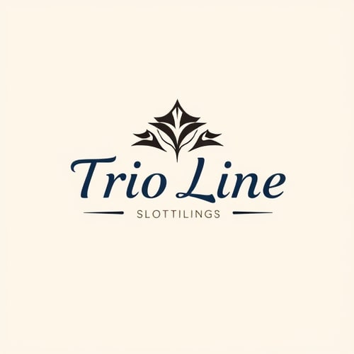 AI Design for logo of "Trio Line" for clothing shop