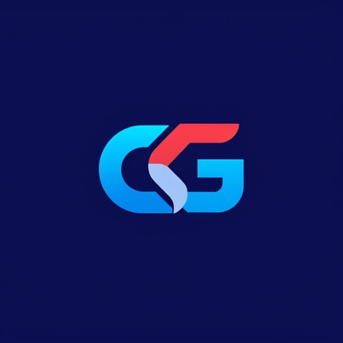AI Design for Generate a logo having two G's one inverted for a game based education application
