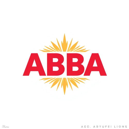 AI Design for ABBA Please create in computer picture included