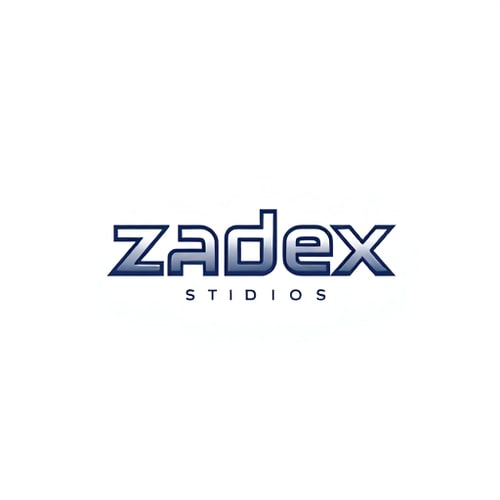 AI Design for Design a logo for Game development studio named " Zadex studios" make it minimal and premium.