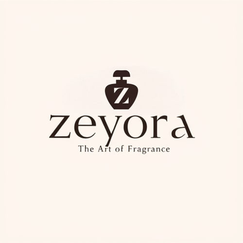 AI Design for perfume bottle like logo with z