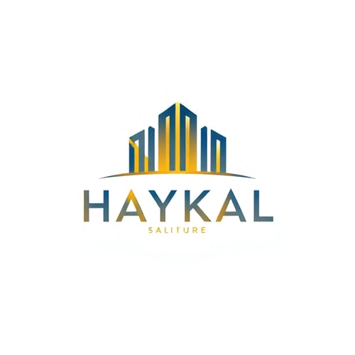 AI Design for BRAND NAME 'HAYKAL' ARCHITECTURAL DESIGNING BUSINESS MAKE A LOGO
