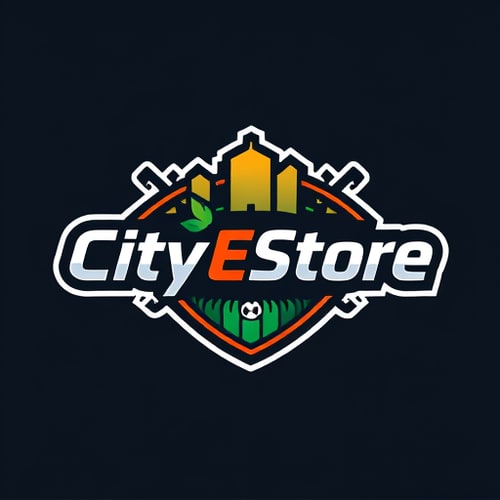 AI Design for "CityEstore" logo in foosball brand 