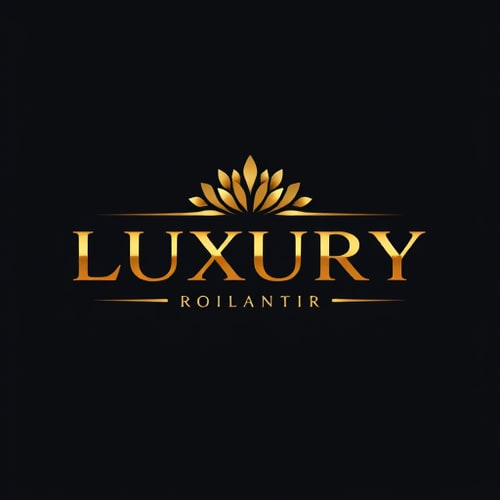 AI Design for Luxury Gold Logo – golden gradient text, perfect for premium branding.