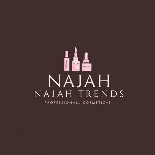 AI Design for Cosmetics brand named "NAJAH TRENDS"