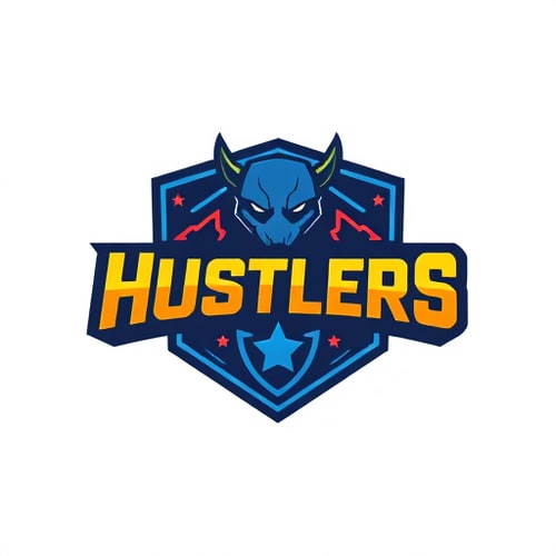 AI Design for Design a logo for a coding and problem solving team named Hustlers