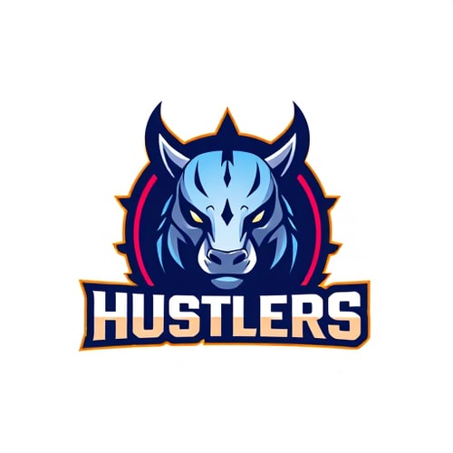 AI Design for Design a logo for a coding and problem solving team named Hustlers