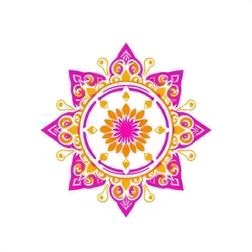 AI Design for I need a logo for a designing page where handmade bangles, hand painted sarees, Punjabis etc. are made.