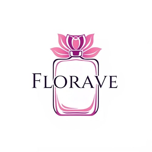 AI Design for design a logo for perfume brand name florave