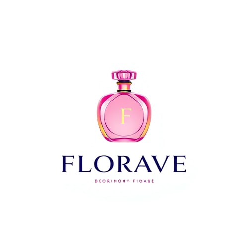 AI Design for design a logo for perfume brand name florave