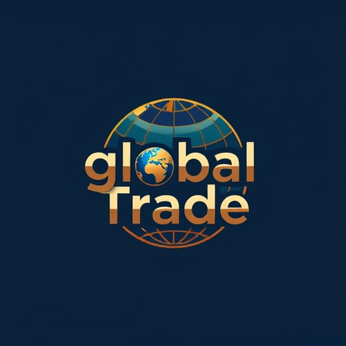 AI Design for design a logo for a company name (global Trade) fancy and artistic