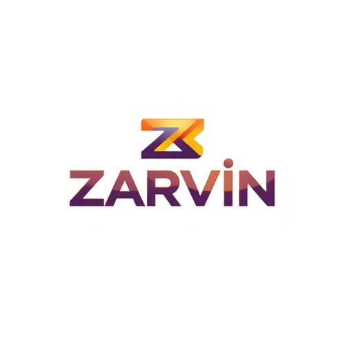AI Design for Zarvin 3D logo professional logo