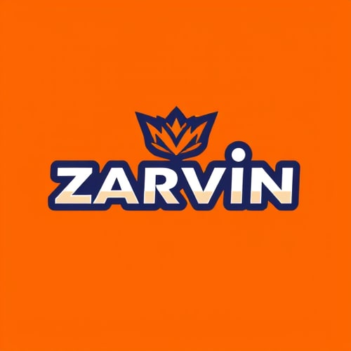 AI Design for Zarvin 3D logo professional logo