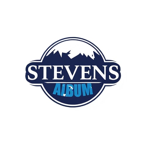AI Design for I want to to create a logo of the world "STEVENS Album"