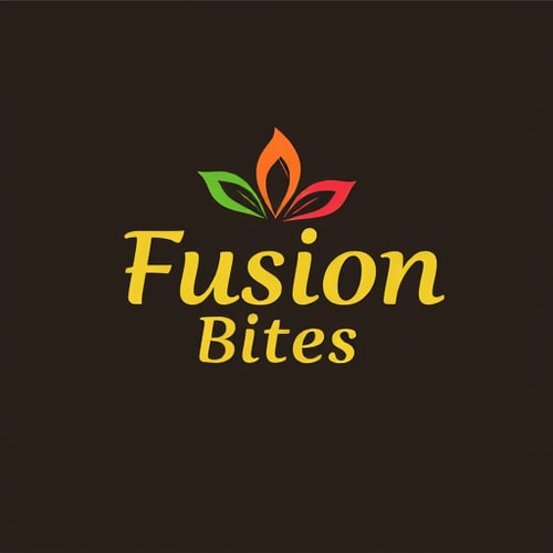 AI Design for Need a logo for food cafe named "Fusion Bites"
