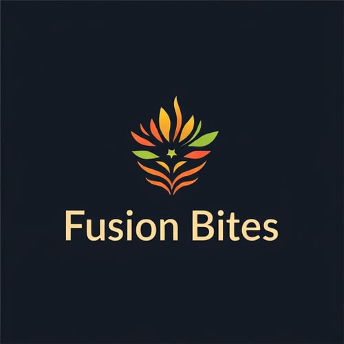 AI Design for Need a logo for food cafe named "Fusion Bites"
