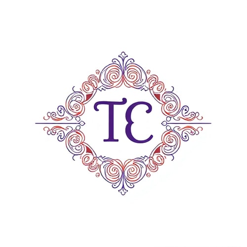 AI Design for generate a logo with initials of "Threads of Chikankari". generate some more logos