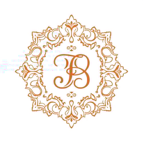 AI Design for generate a logo with initials of "Threads of Chikankari"