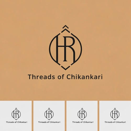 AI Design for generate a logo with initials of "Threads of Chikankari". generate some more logos.