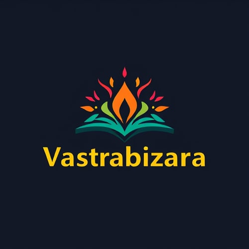 AI Design for vastrabazaaraa name no manelogo banvi aap aa logo cloth upar che