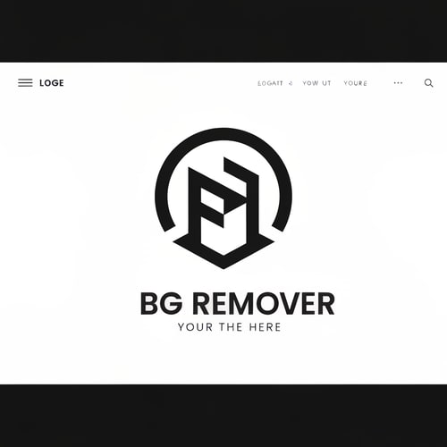 AI Design for generate a logo for bg remover website