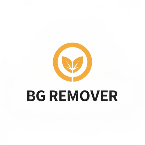 AI Design for generate a logo for bg remover website, don't mention the any text use unique icons ,that tells about the website detail way.