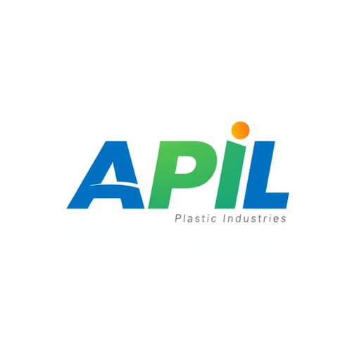 AI Design for design my company Adil Plastic industries logo use three capital words API In logo and show courier flyer bag picture in this logo