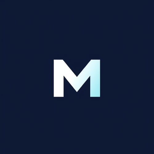 AI Design for Make a logo of m later