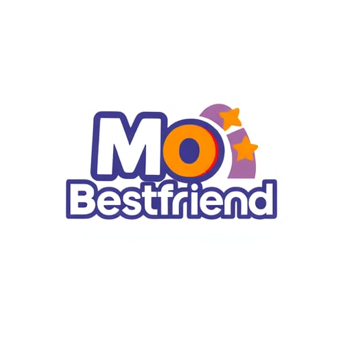 AI Design for make "Mo Bestfriend" which is media channel where we put all business news and world news and all trend topic make mo big and Bestfriend little