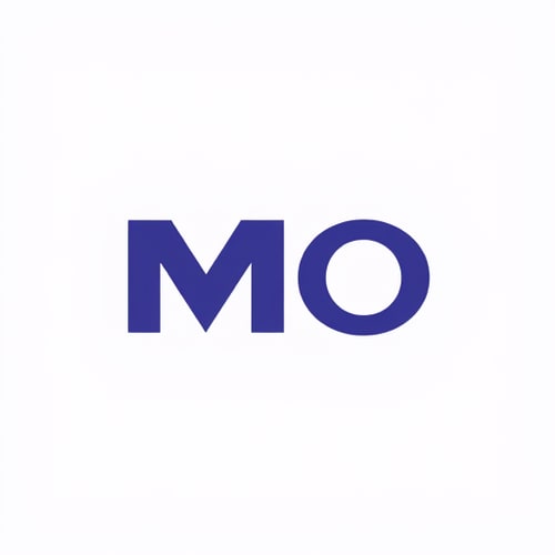 AI Design for make "Mo" which is media channel where we put all business news and world news and all trend topic where mic will be there