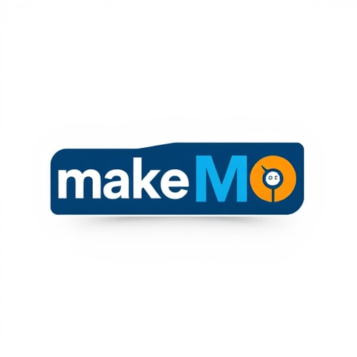 AI Design for make "Mo" which is media channel where we put all business news and world news and all trend topic make mo with mic