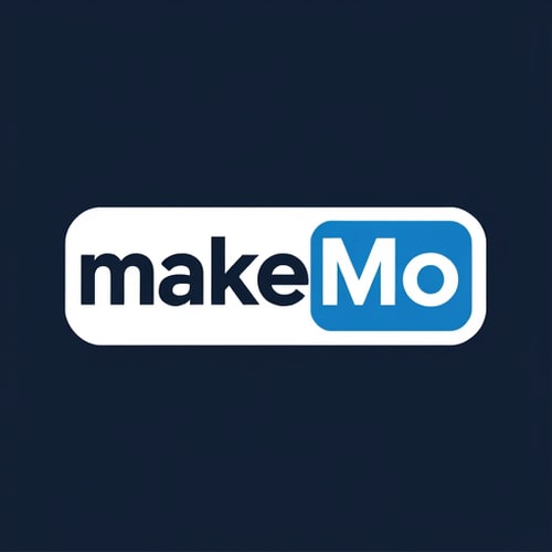 AI Design for make "Mo" which is media channel where we put all business news and world news and all trend topic make mo with mic
