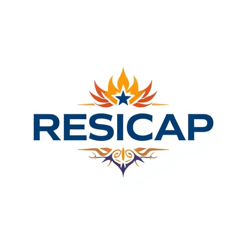 AI Design for RESICAP LOGO 