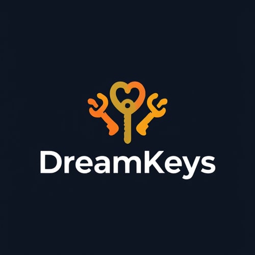 AI Design for keys logo Dreamkeys