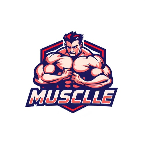 AI Design for muscle design in multicolor